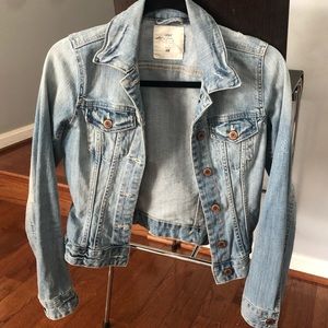 H&M L.O.G.G. Distressed Denim Jacket